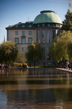 SSE building by water