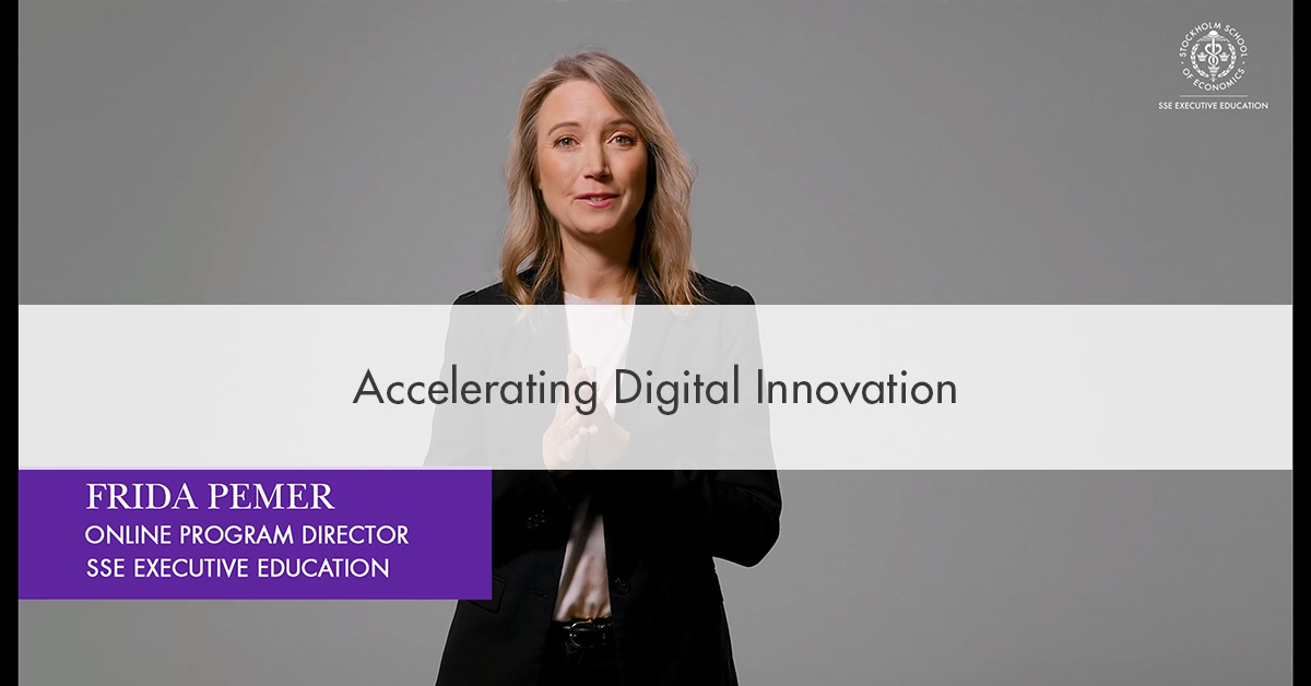 Accelerating Digital Innovation - For executives who prioritize their ...
